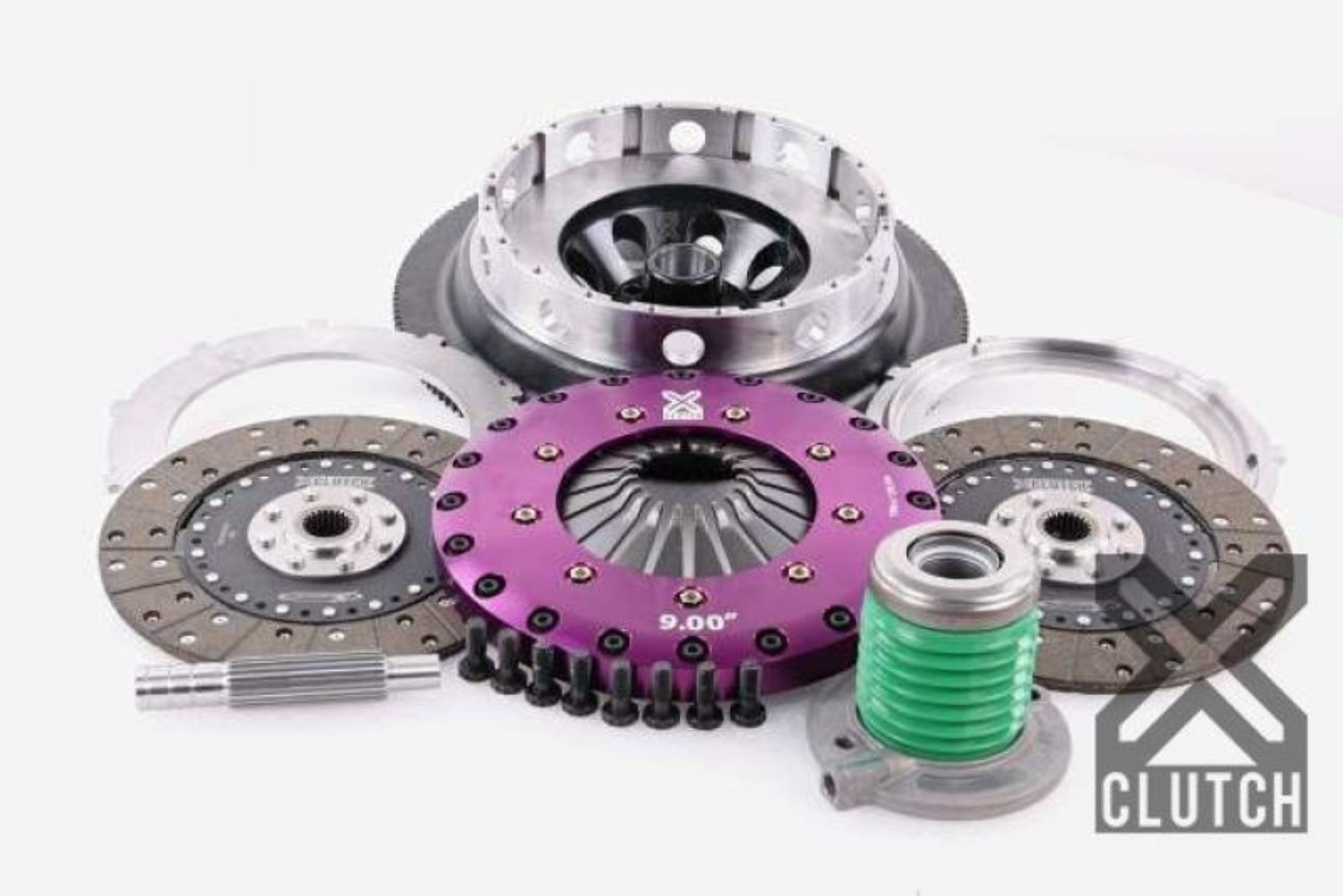 Picture of XClutch 18-24 Ford Mustang GT 5-0L 9in Triple Solid Organic Clutch Kit