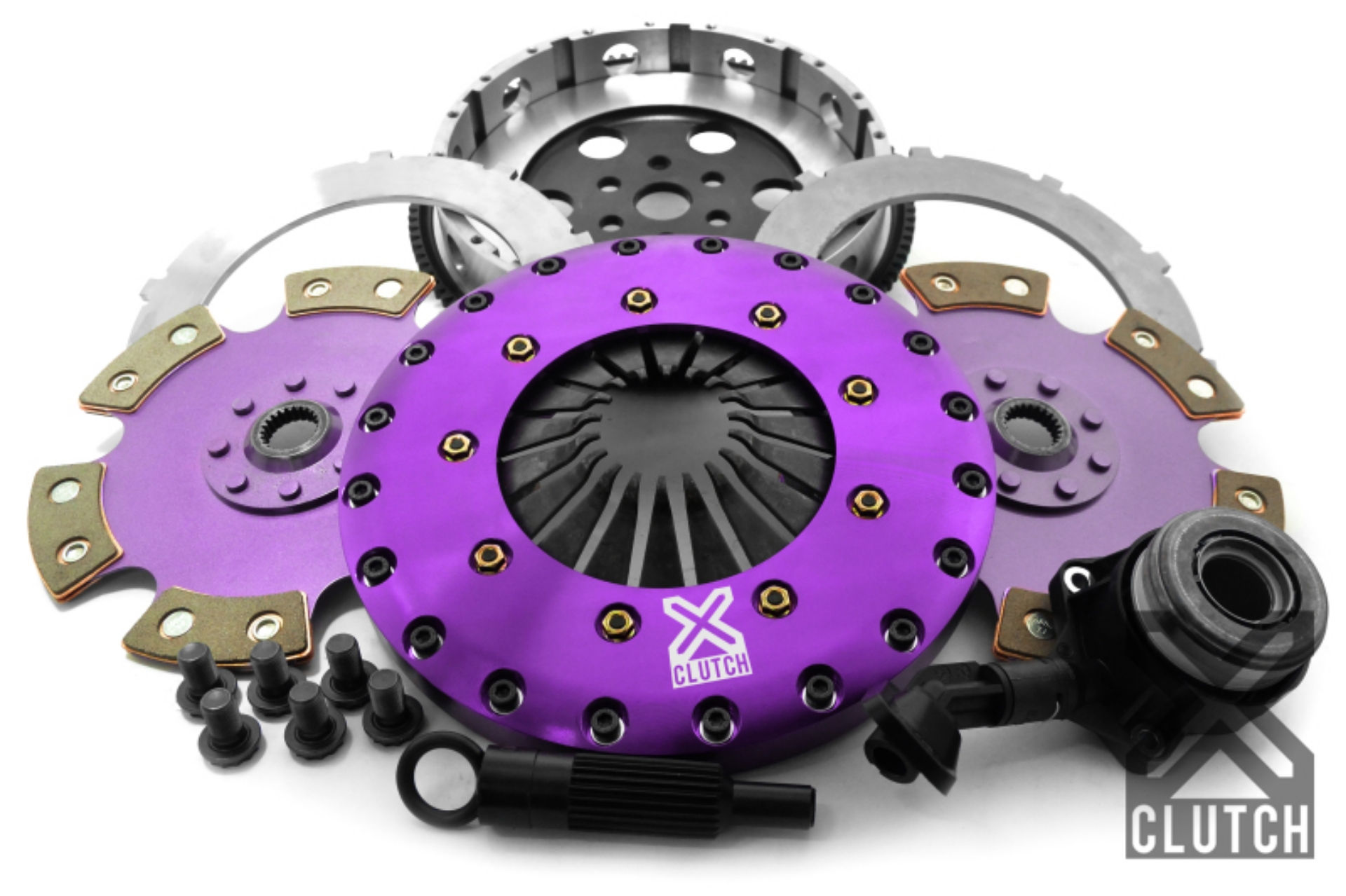 Picture of XClutch 13-18 Ford Focus ST 2-0L 9in Twin Solid Ceramic Clutch Kit