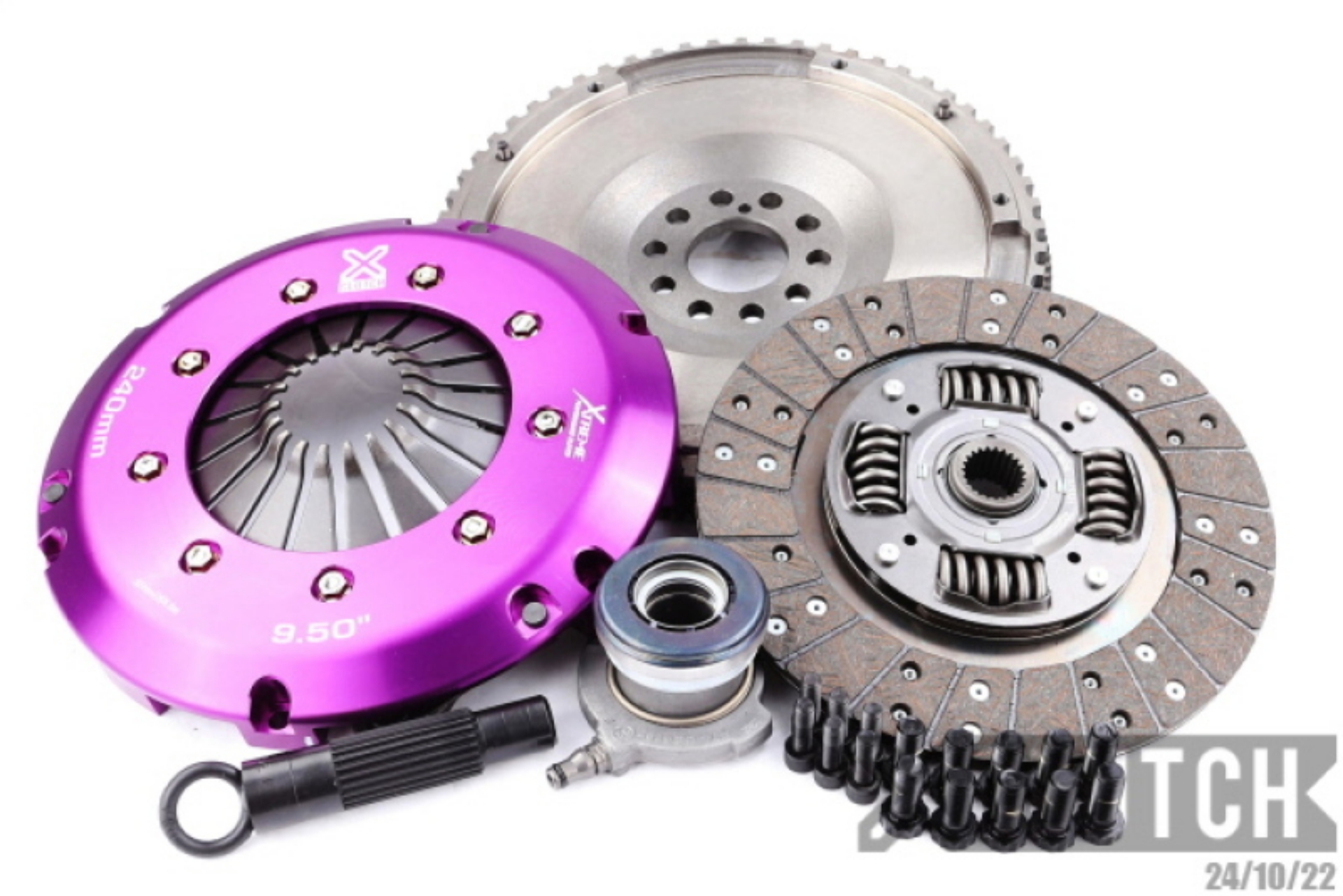 Picture of XClutch 05-07 Volvo S40 T5 2-5L Stage 1 Sprung Organic Clutch Kit