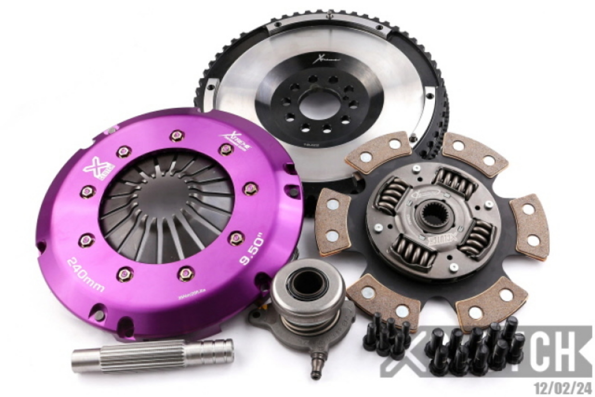 Picture of XClutch 04-07 Volvo V70 R 2-5L Stage 2R Extra HD Sprung Ceramic Clutch Kit