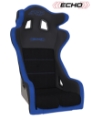 Picture of PRP Echo Composite Seat- Black-Blue PRP Blue Outline-Delta Blue- Blue Stitching