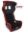 Picture of PRP Alpha Head Containment Composite Seat- Black-Red