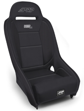 Picture of PRP Comp Elite Suspension Seat - Black Vinyl - Black