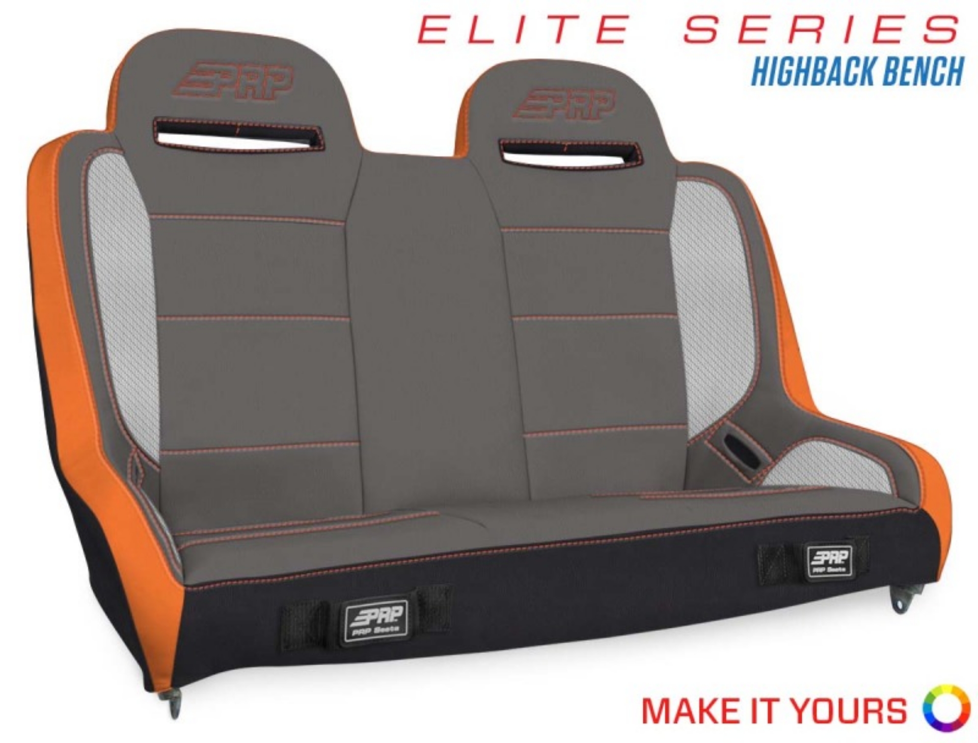 Picture of PRP Jeep Wrangler JKU-JLU  Elite Series Suspension Bench Seat