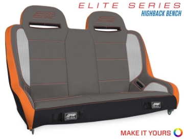 Picture of PRP Jeep Wrangler JKU-JLU  Elite Series Suspension Bench Seat