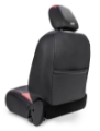 Picture of PRP 2018+ Jeep Wrangler JL-2 door- Non-Rubicon  Front Seat Covers Pair - Black-Tan
