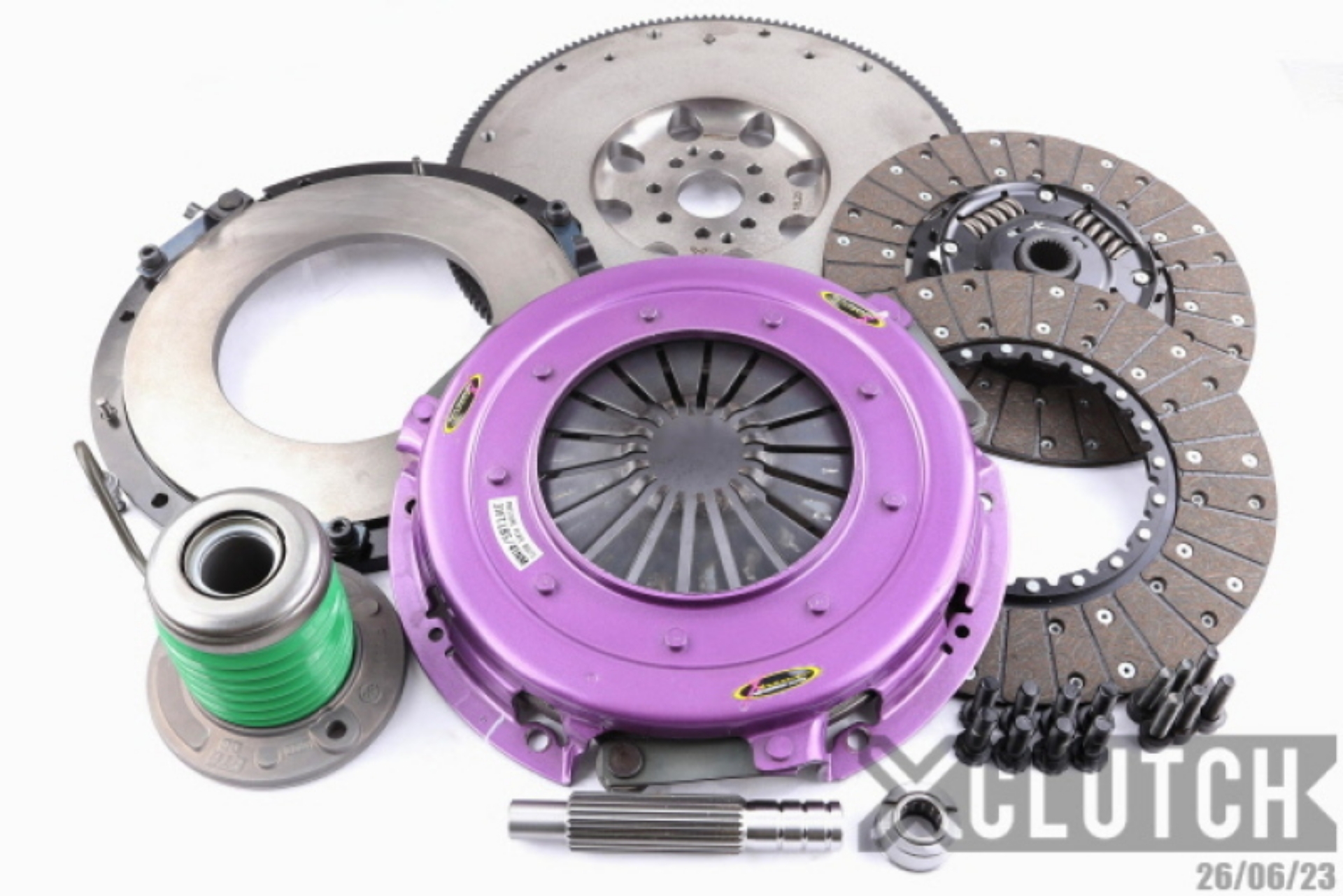Picture of XClutch 11-14 Ford Mustang GT 5-0L 10-5in Twin Sprung Organic Clutch Kit