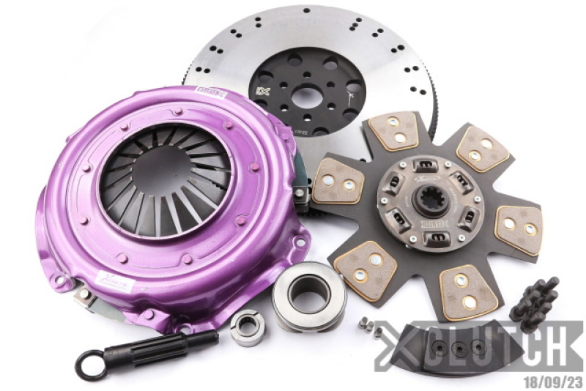 Picture of XClutch 69-73 Ford Mustang Base 5-8L Stage 2 Sprung Ceramic Clutch Kit