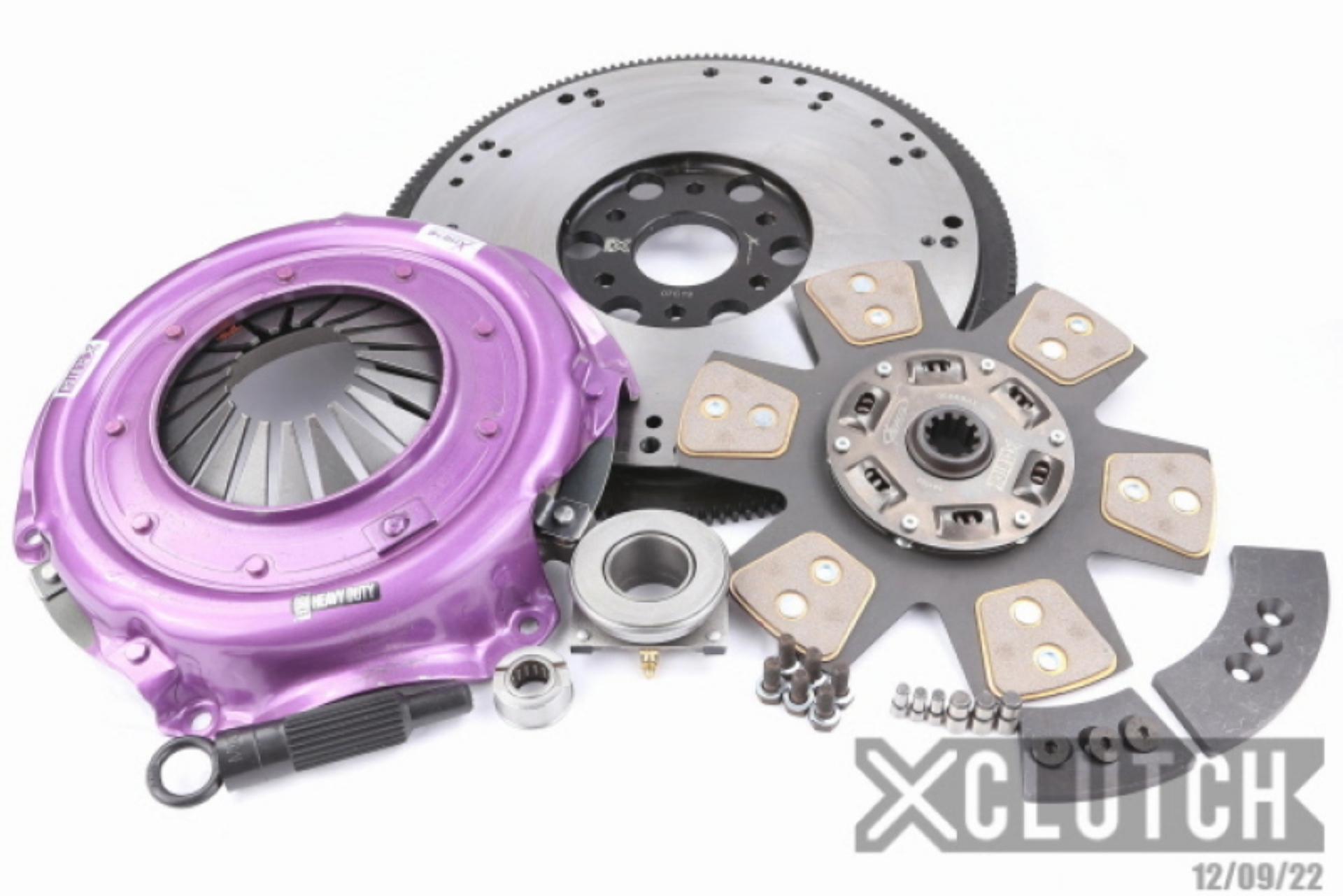 Picture of XClutch 68-70 Ford Mustang Base 7-0L Stage 2X Sprung Ceramic Clutch Kit