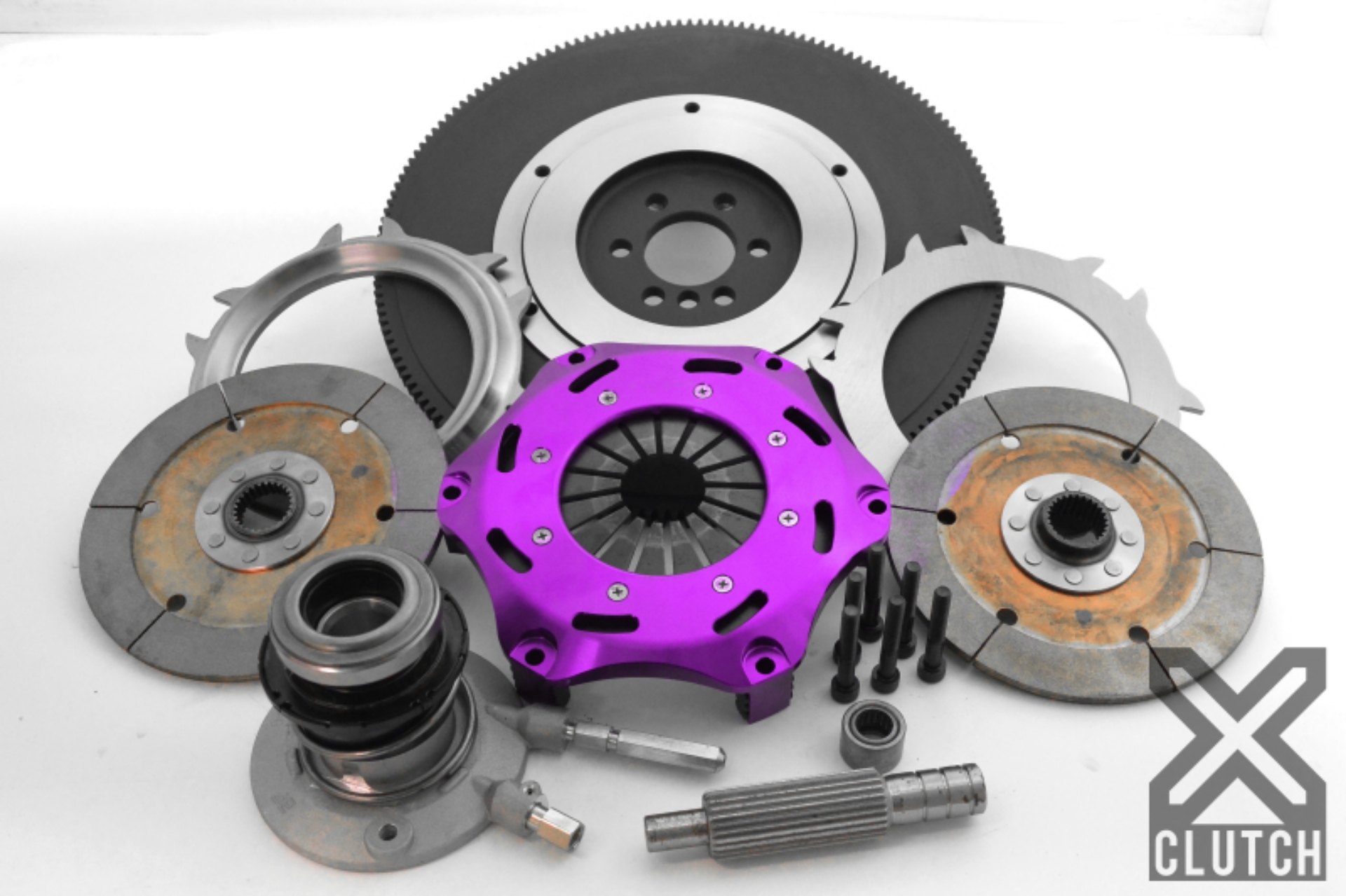 Picture of XClutch 98-02 Chevrolet Camaro Z28 5-7L 7-25in Twin Solid Ceramic Clutch Kit