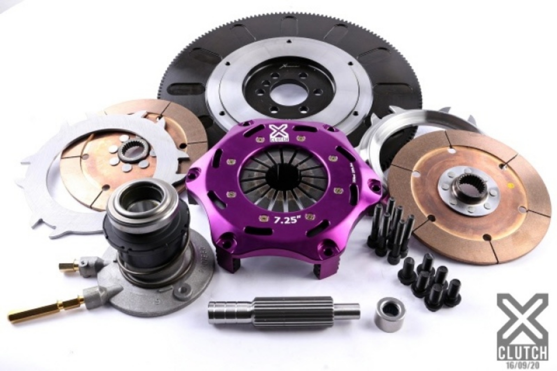 Picture of XClutch 98-02 Chevrolet Camaro Z28 5-7L 7-25in Twin Lightweight Solid Ceramic Clutch Kit