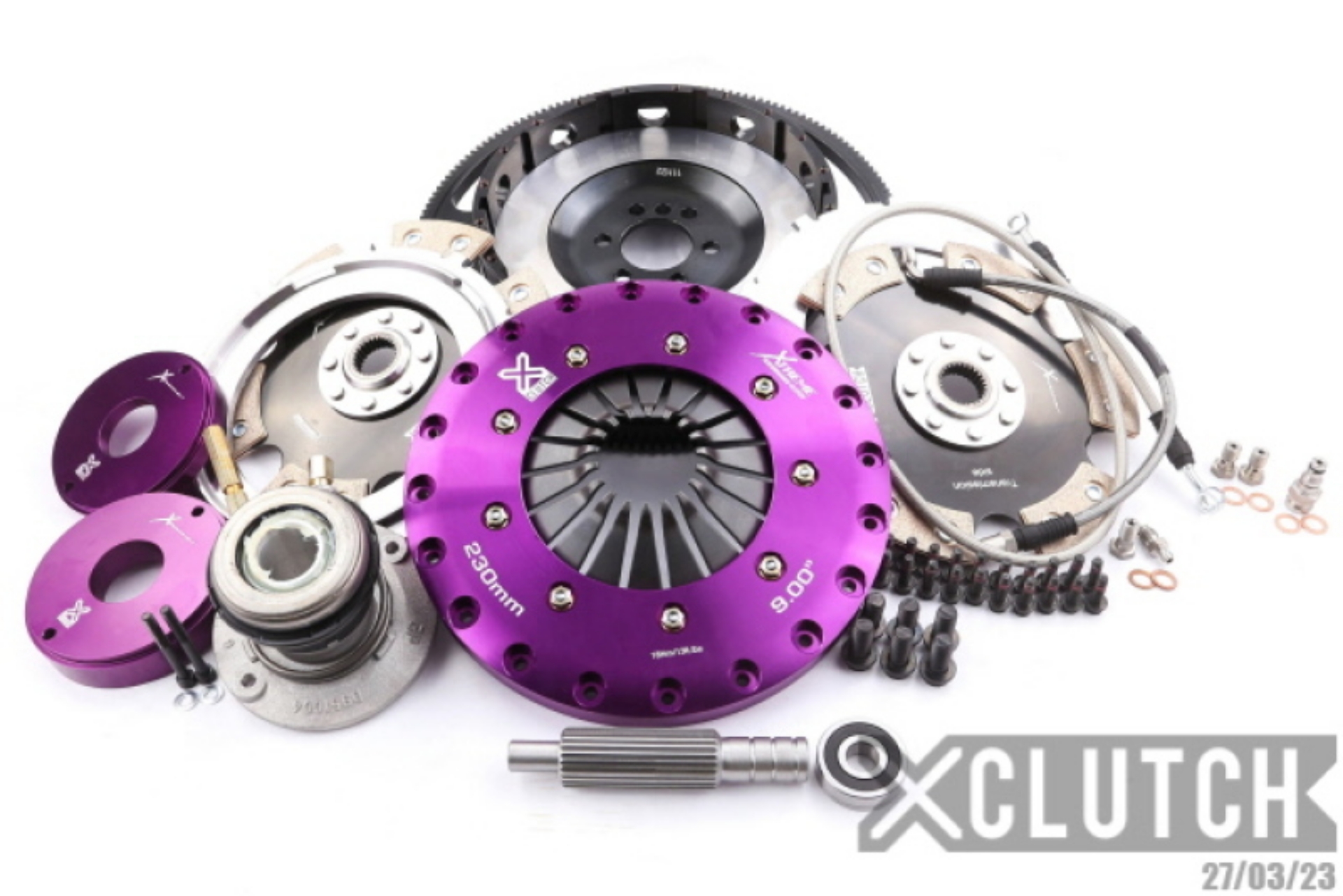 Picture of XClutch 10-15 Chevrolet Camaro 6-2L 9in Twin Solid Ceramic Clutch Kit