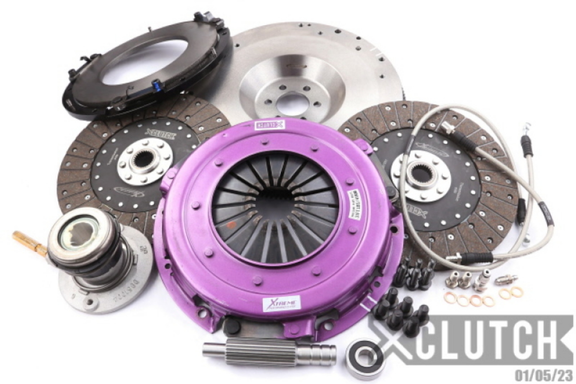 Picture of XClutch 14-17 Chevrolet SS Base 6-2L 10-5in Twin Solid Organic Clutch Kit