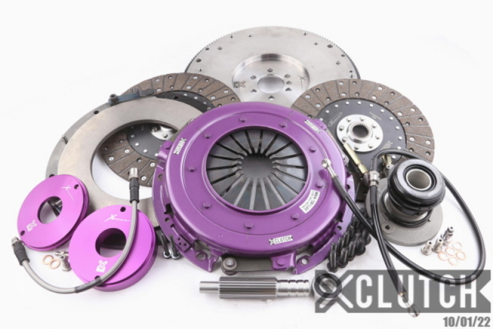 Picture of XClutch 10-15 Chevrolet Camaro 6-2L 10-5in Twin Solid Organic Clutch Kit