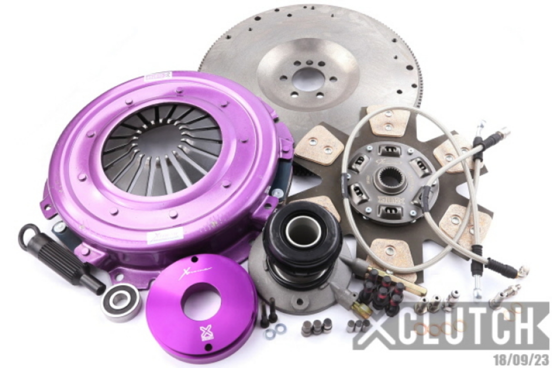 Picture of XClutch 08-09 Pontiac G8 GXP 6-2L Stage 2R Extra HD Sprung Ceramic Clutch Kit