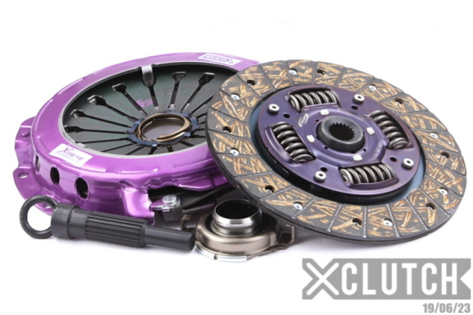 Picture of XClutch 96-97 Hyundai Elantra GLS 1-8L Stage 2 Sprung Ceramic Clutch Kit
