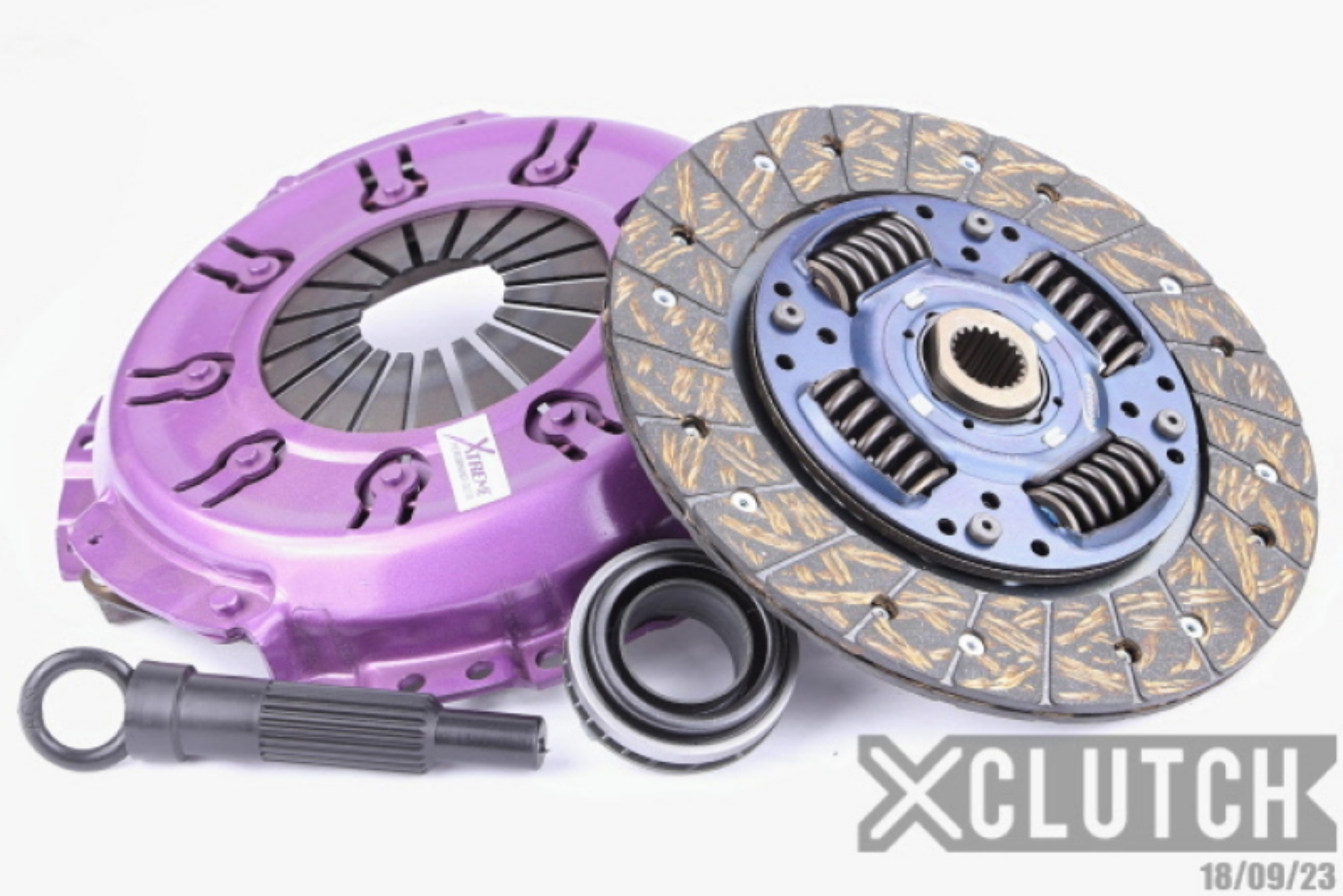 Picture of XClutch 12-17 Hyundai Veloster Tech 1-6L Stage 1 Sprung Organic Clutch Kit