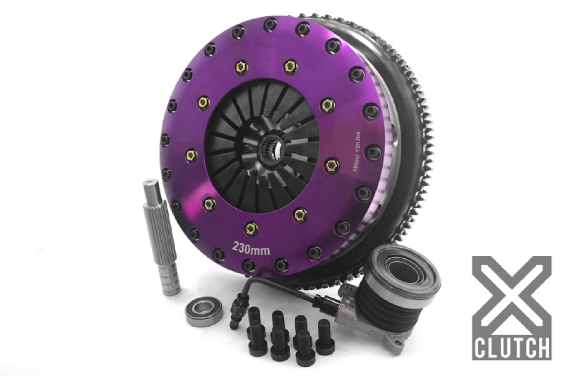 Picture of XClutch 10-14 Hyundai Genesis Coupe 2-0T Track 2-0L 9in Twin Solid Ceramic Clutch Kit