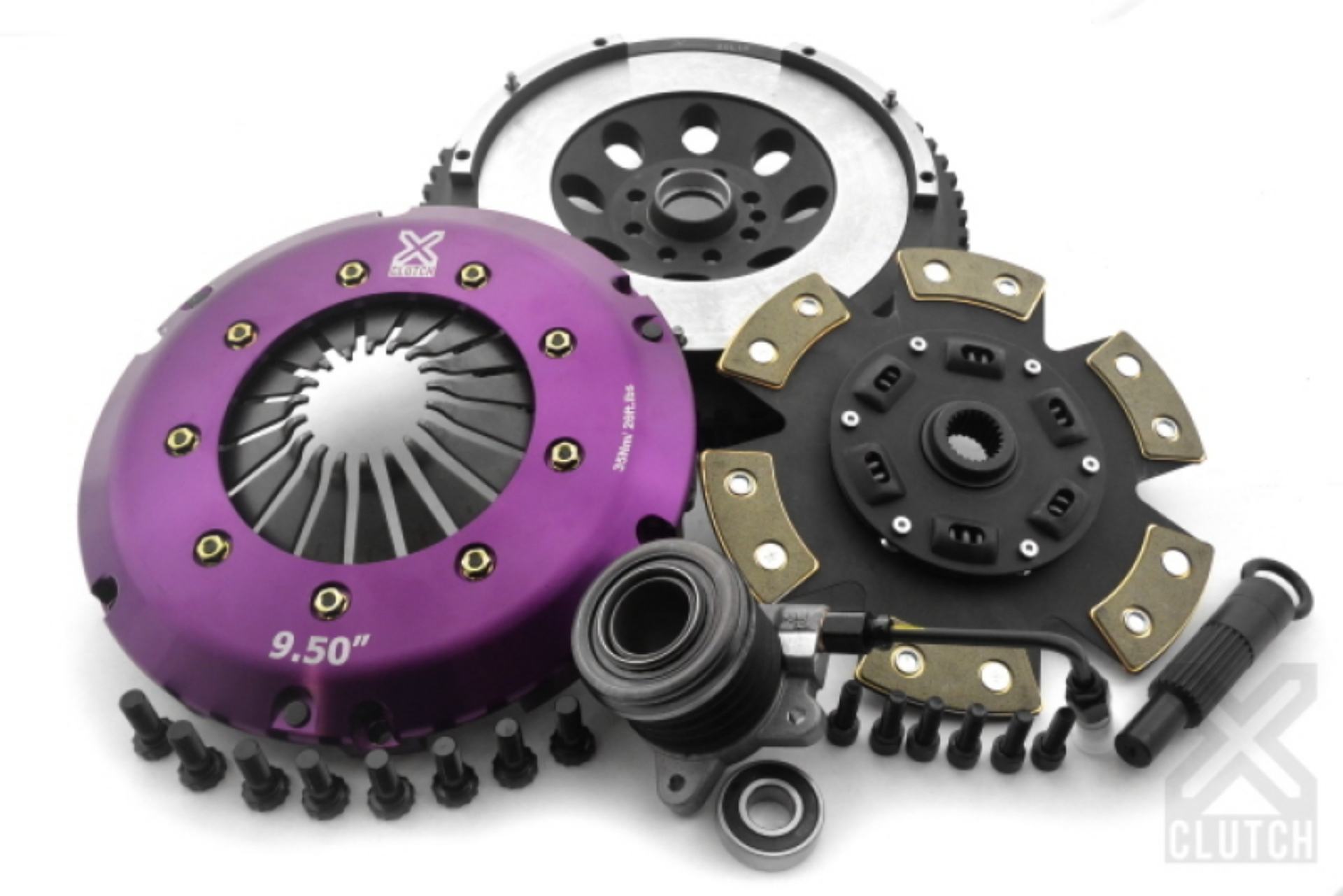Picture of XClutch 13-16 Hyundai Genesis Coupe Track 3-8L Stage 2R Extra HD Sprung Ceramic Clutch Kit