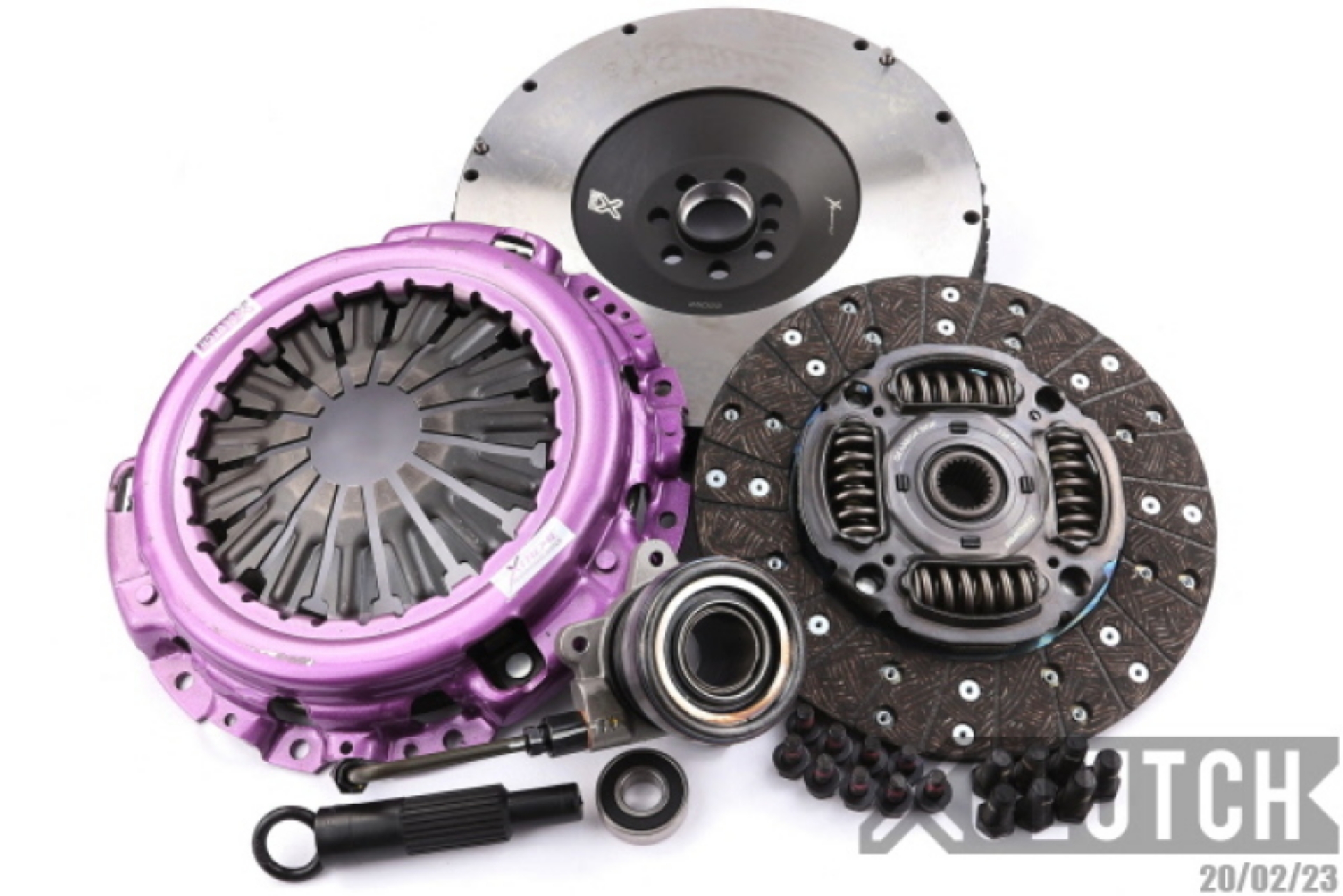 Picture of XClutch 10-14 Hyundai Genesis Coupe 2-0T Track 2-0L Stage 1 Sprung Organic Clutch Kit
