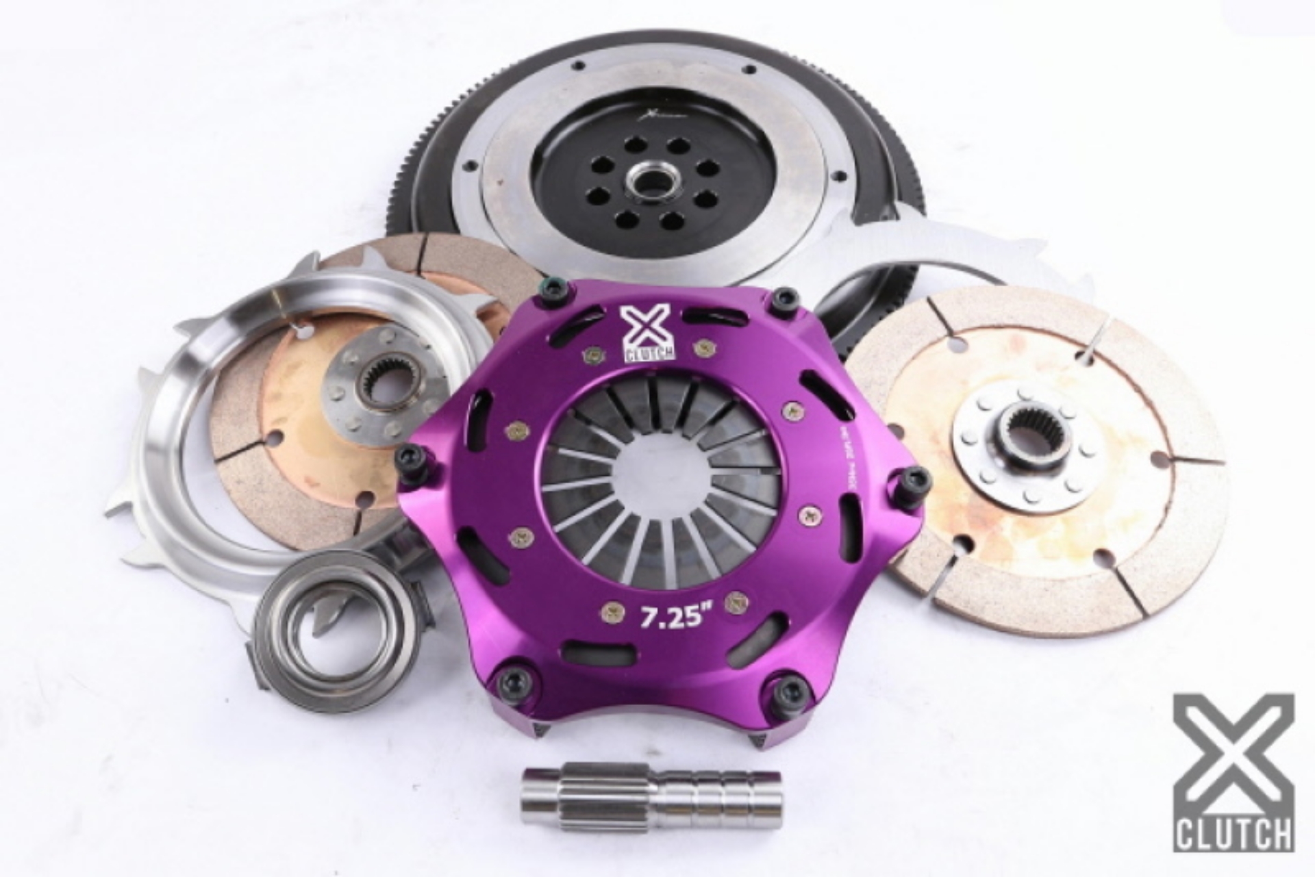 Picture of XClutch 17-21 Honda Civic 1-5L 7-25in Twin Solid Ceramic Clutch Kit