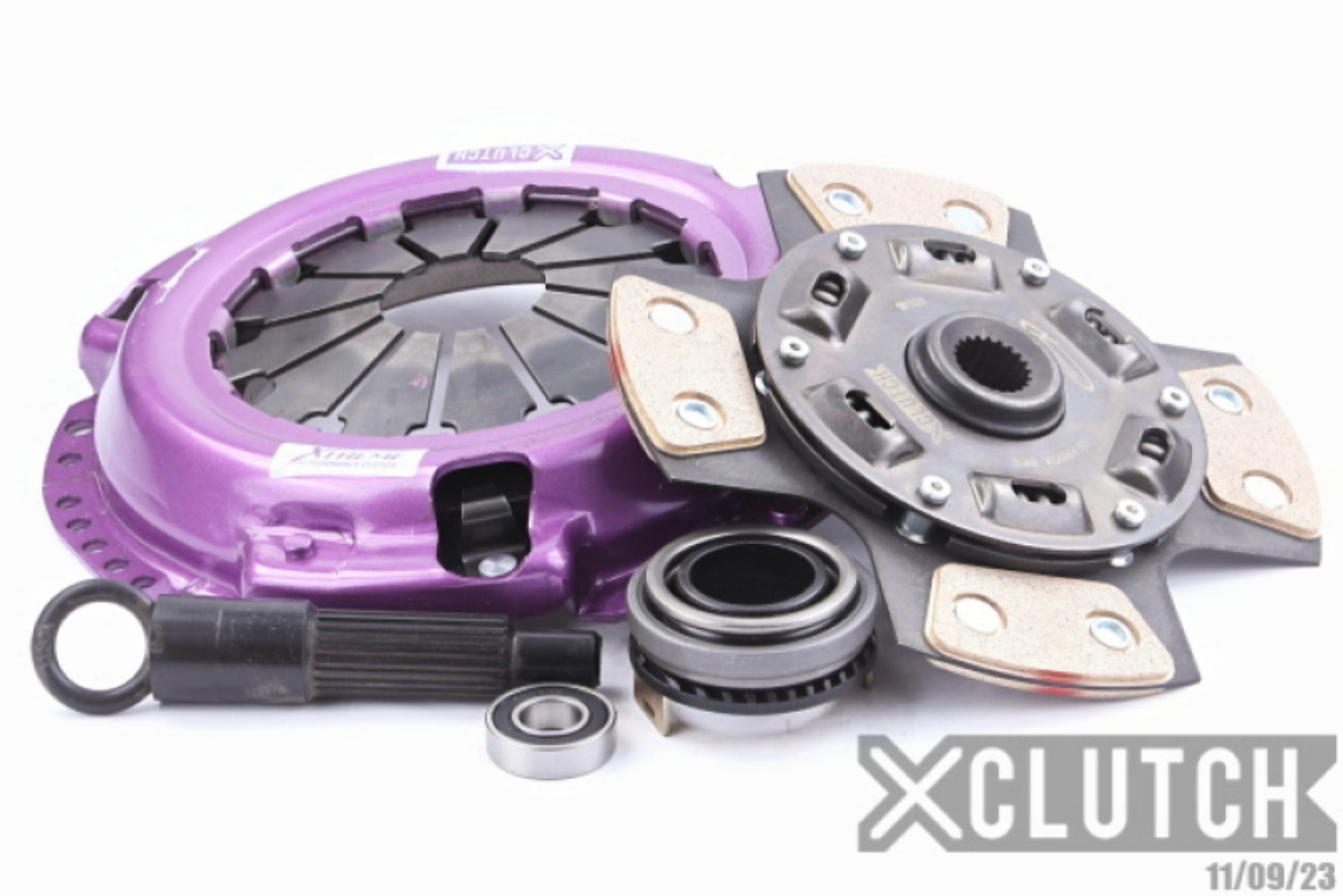 Picture of XClutch 88-91 Honda CRX Si 1-6L Stage 2 Sprung Ceramic Clutch Kit
