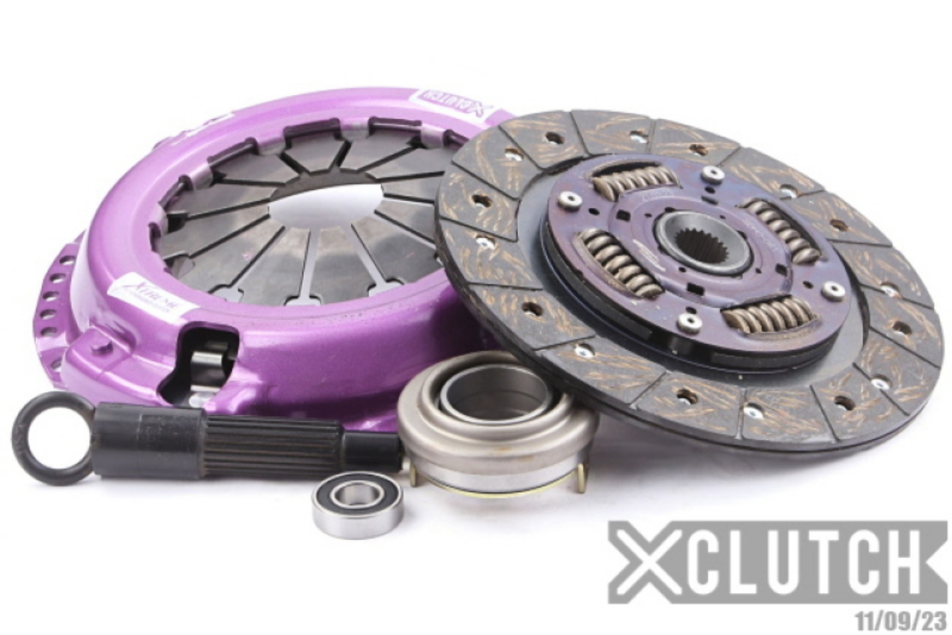 Picture of XClutch 88-91 Honda Civic LX 1-5L Stage 1 Sprung Organic Clutch Kit