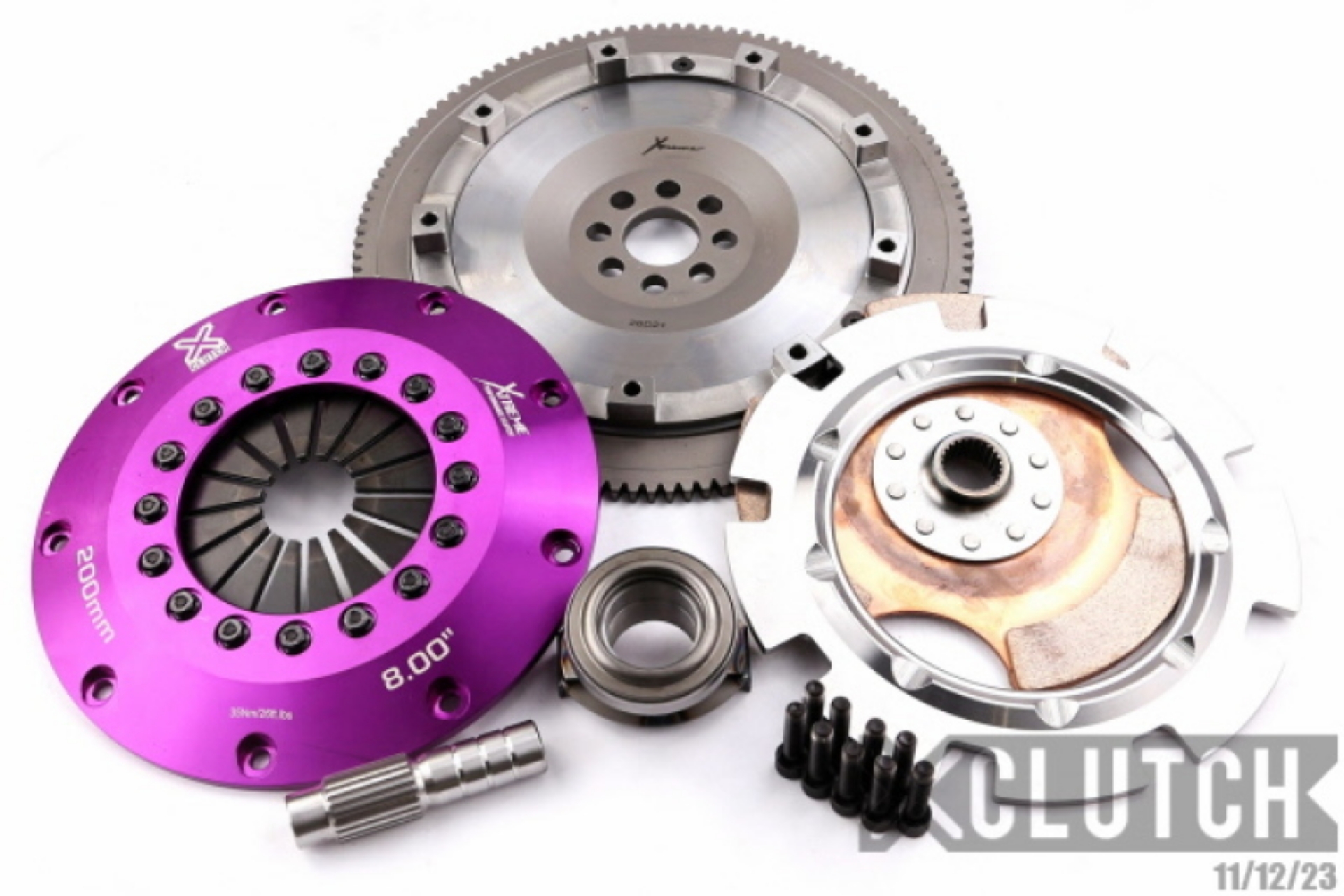 Picture of XClutch 02-06 Acura RSX Base 2-0L 8in Single Solid Ceramic Clutch Kit