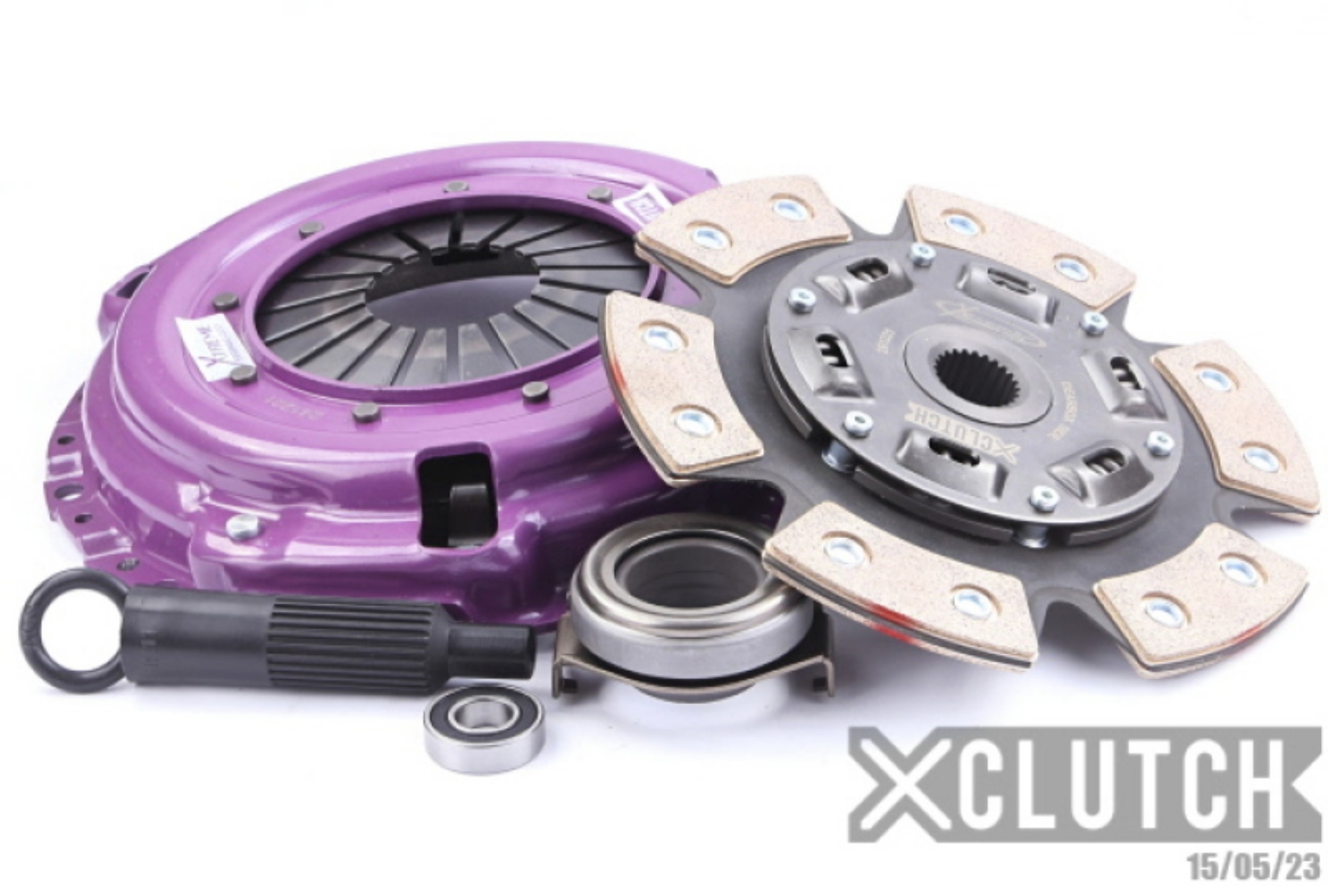 Picture of XClutch 94-01 Acura Integra Special Edition 1-8L Stage 2R Extra HD Sprung Ceramic Clutch Kit