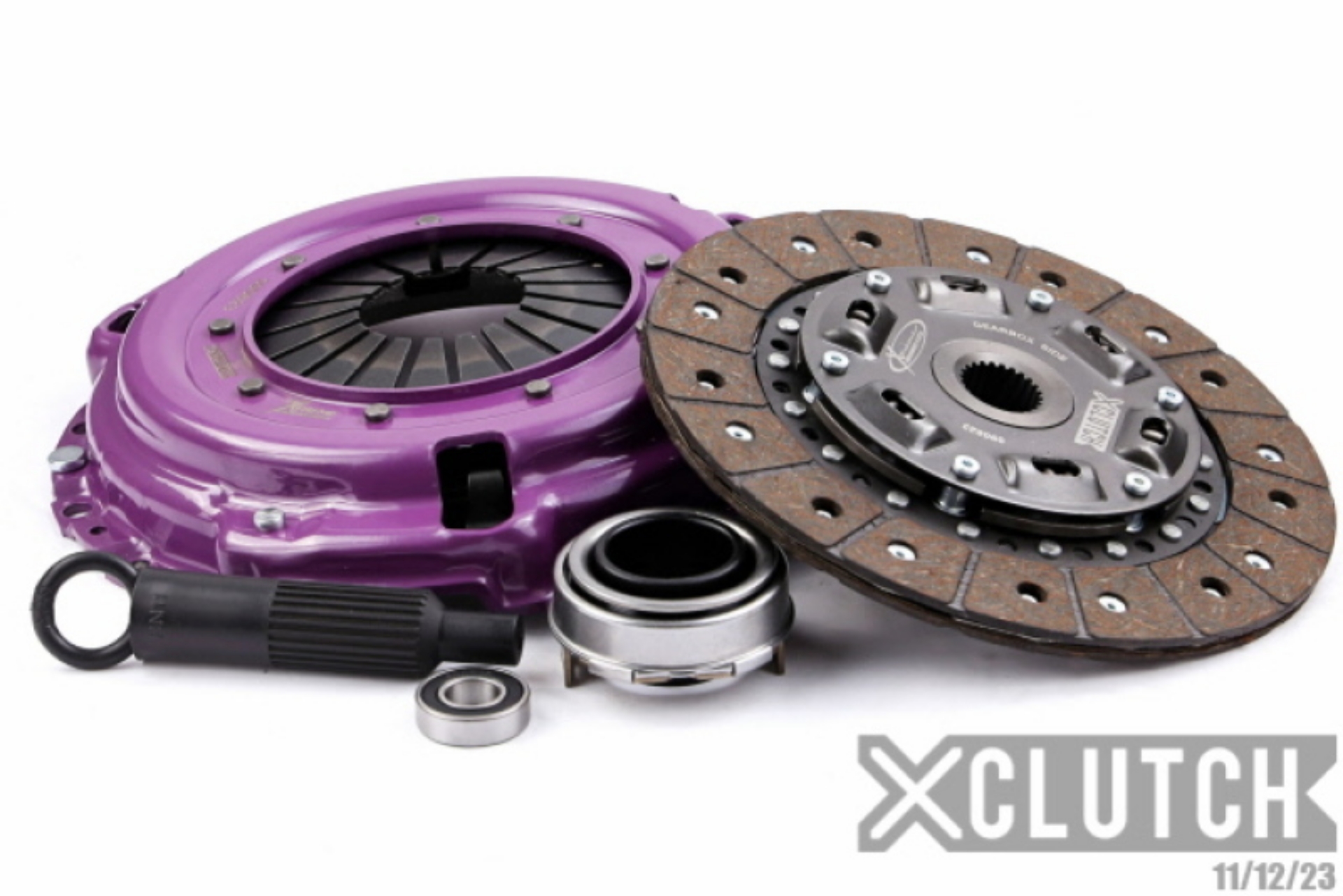 Picture of XClutch 90-93 Acura Integra RS 1-8L Stage 1 Steel Backed Organic Clutch Kit