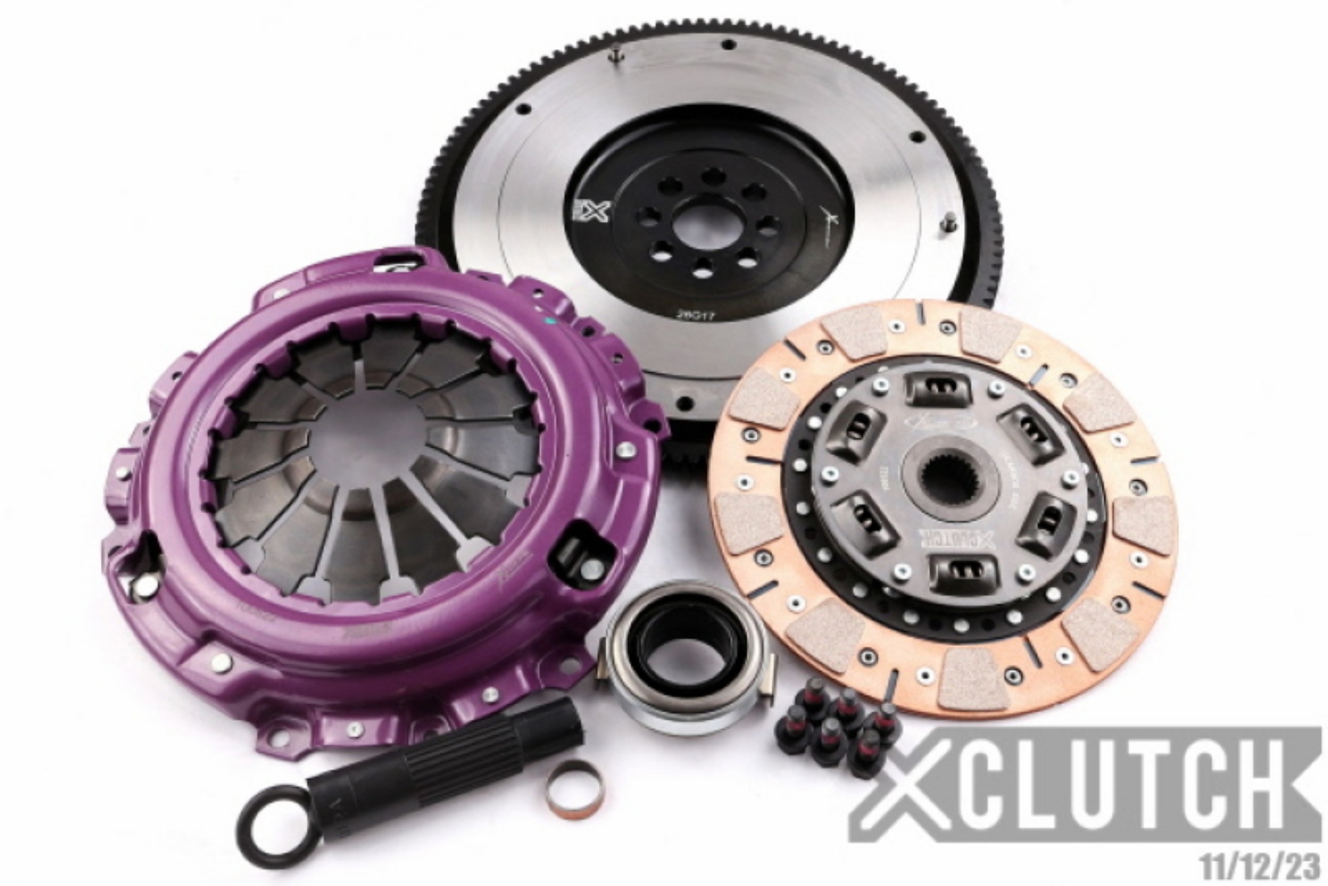 Picture of XClutch 12-15 Honda Civic Si 2-4L Stage 2 Cushioned Ceramic Clutch Kit