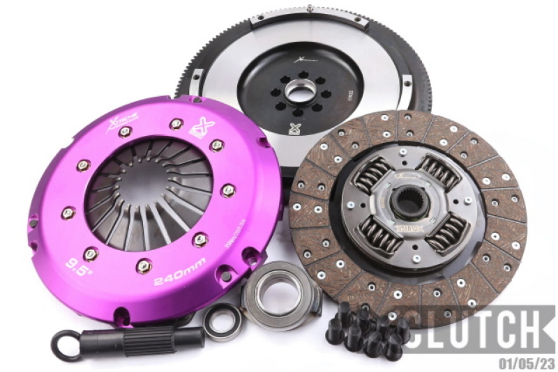 Picture of XClutch 17-21 Honda Civic Type R 2-0L Stage 1 Sprung Organic Clutch Kit