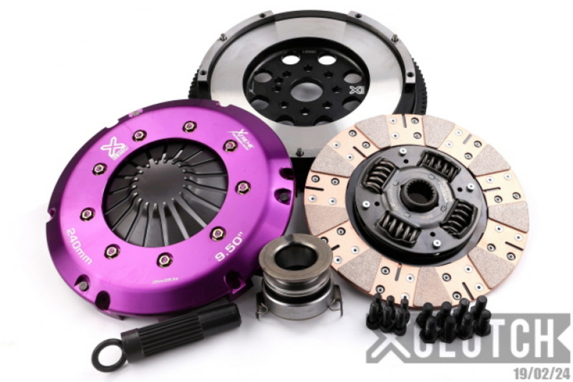 Picture of XClutch 10-14 Lotus Evora Base 3-5L Stage 2 Cushioned Ceramic Clutch Kit
