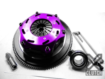 Picture of XClutch 07-17 Mitsubishi Lancer EVO X 2-0L 7-25in Twin Solid Ceramic Clutch Kit