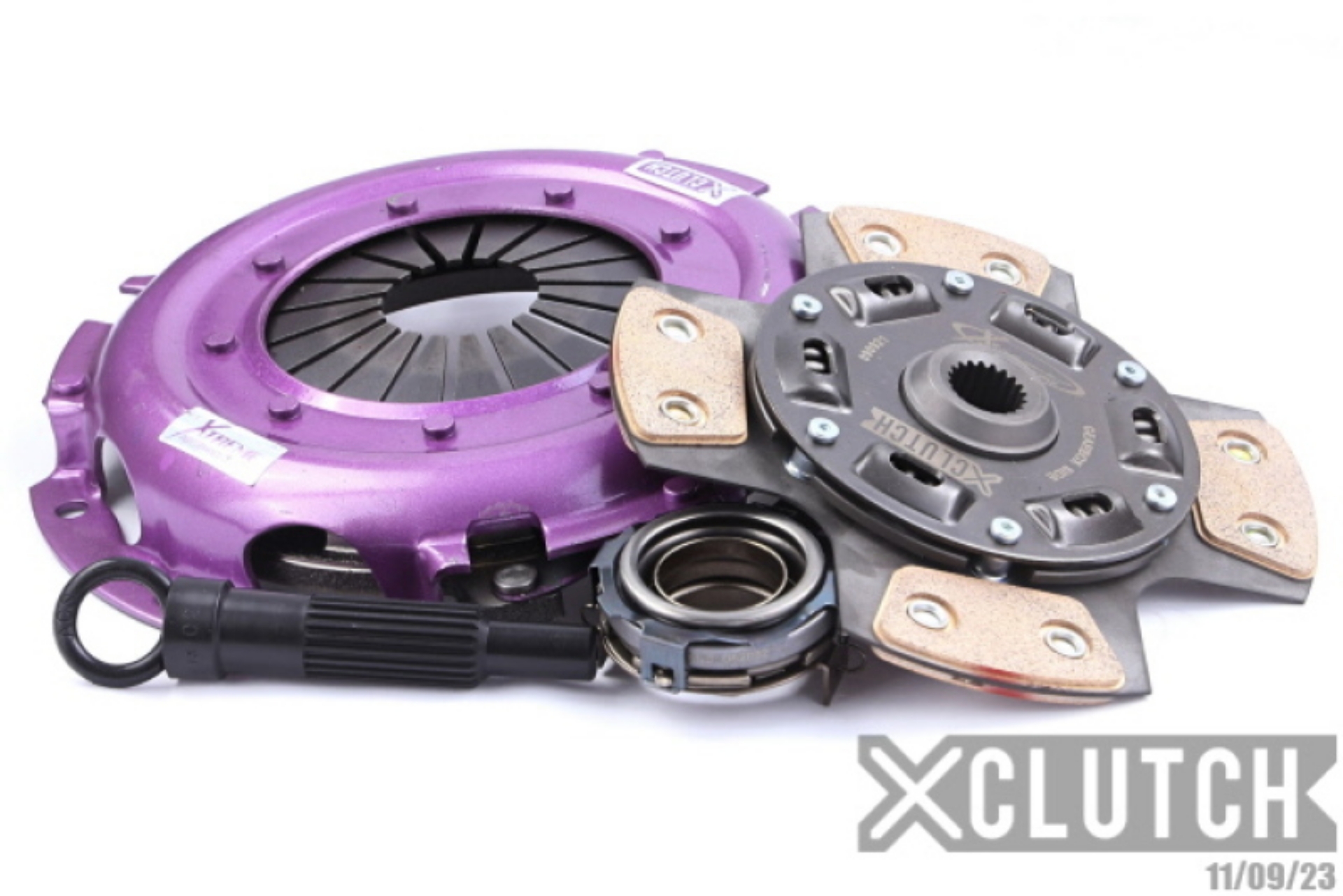 Picture of XClutch 91-95 Hyundai Scoupe Base 1-5L Stage 2 Sprung Ceramic Clutch Kit