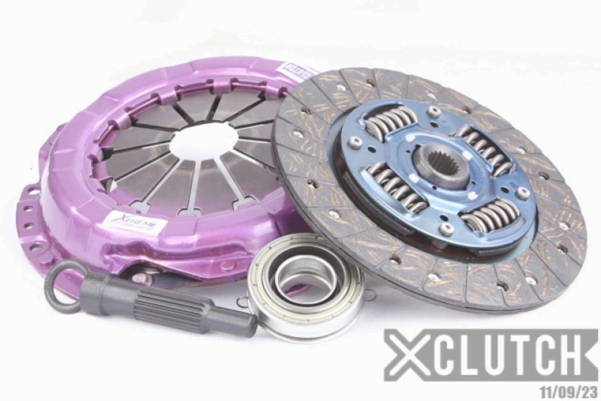 Picture of XClutch 93-95 Hyundai Scoupe Turbo 1-5L Stage 1 Sprung Organic Clutch Kit