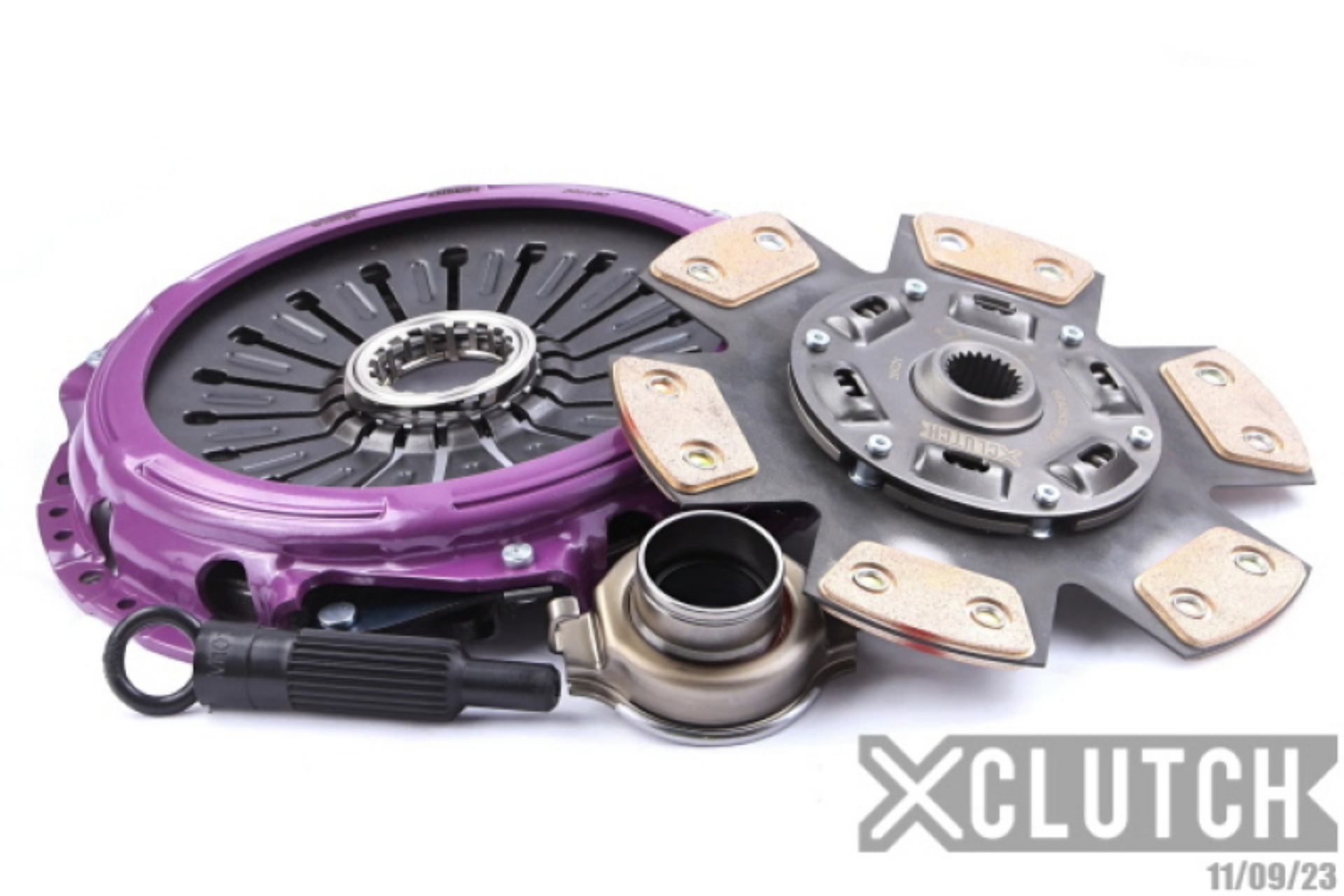 Picture of XClutch 01-02 Mitsubishi Lancer EVO VII 2-0L Stage 2 Sprung Ceramic Clutch Kit