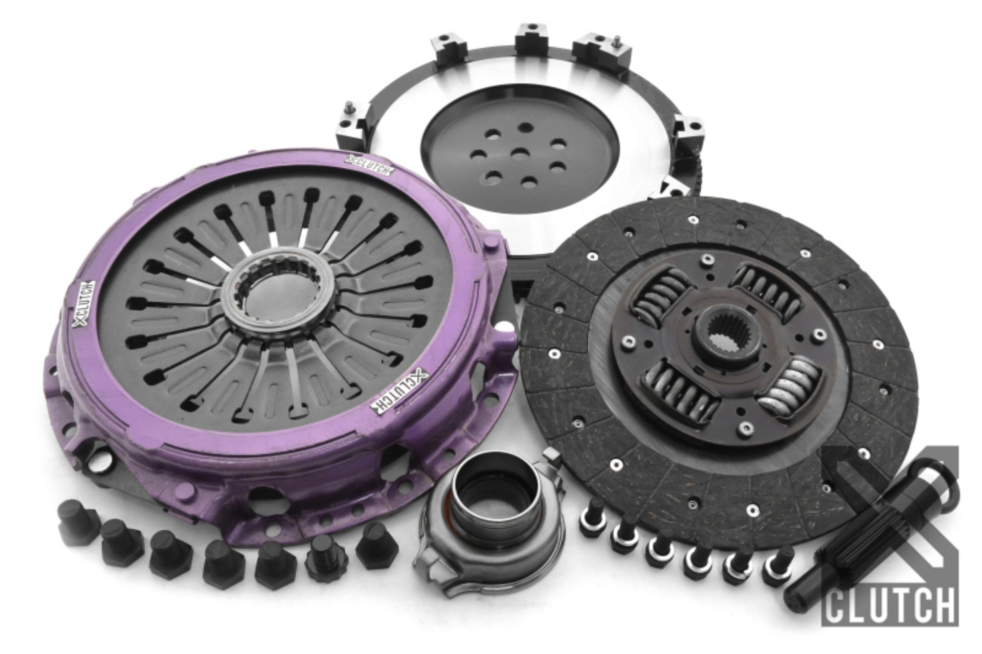 Picture of XClutch 1997 Mitsubishi Lancer EVO IV 2-0L Stage 1 Sprung Organic Clutch Kit
