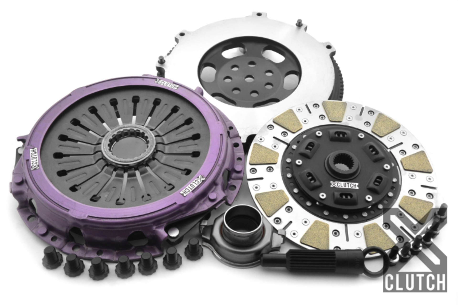 Picture of XClutch 1997 Mitsubishi Lancer EVO IV 2-0L Stage 2 Cushioned Ceramic Clutch Kit