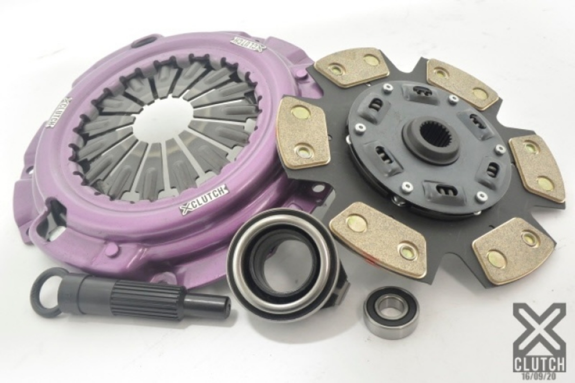 Picture of XClutch 98-02 Mazda 626 2-0L Stage 2 Sprung Ceramic Clutch Kit