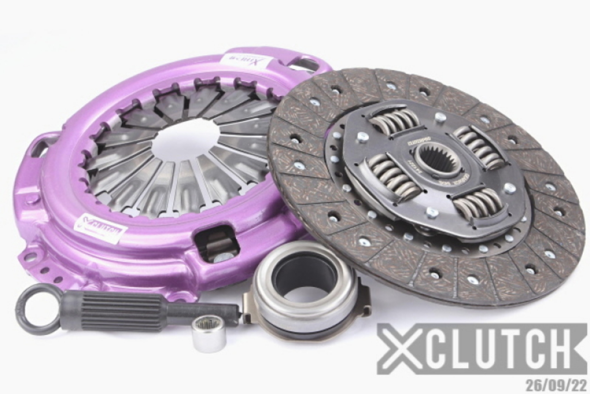 Picture of XClutch 07-15 Mazda MX-5 Miata Touring 2-0L Stage 1 Sprung Organic Clutch Kit