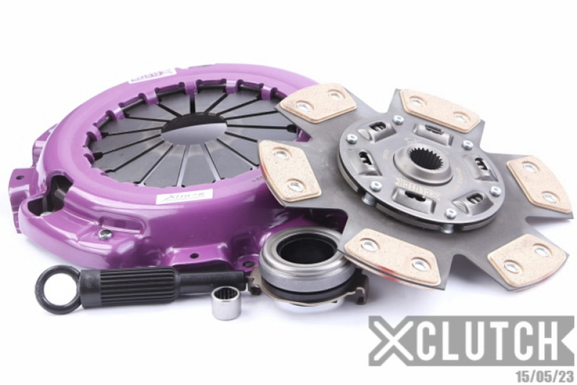 Picture of XClutch 87-91 Mazda RX-7 Turbo 1-3L Stage 2 Sprung Ceramic Clutch Kit