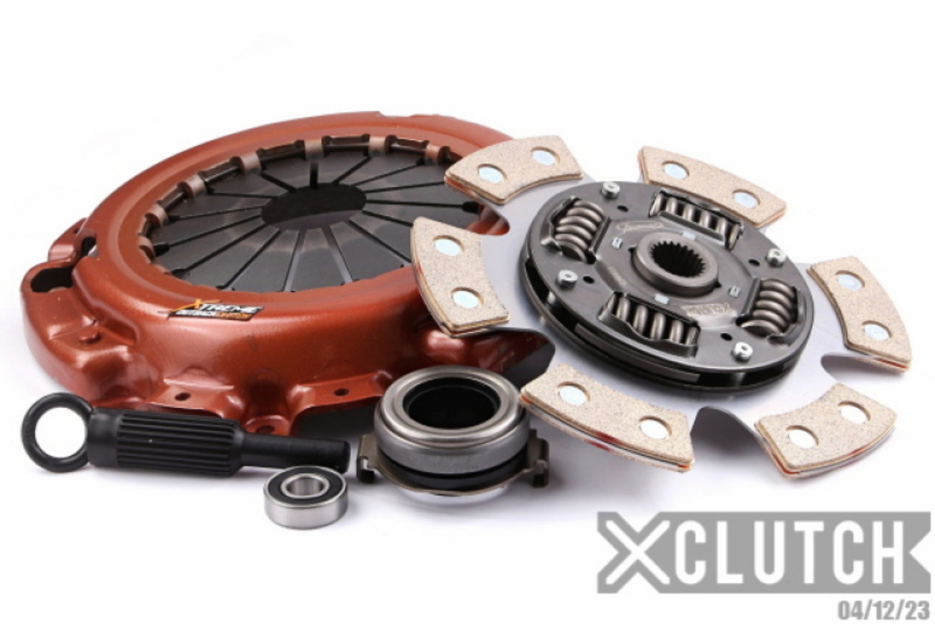Picture of XClutch 89-92 Ford Probe GT 2-2L Stage 2 Sprung Ceramic Clutch Kit