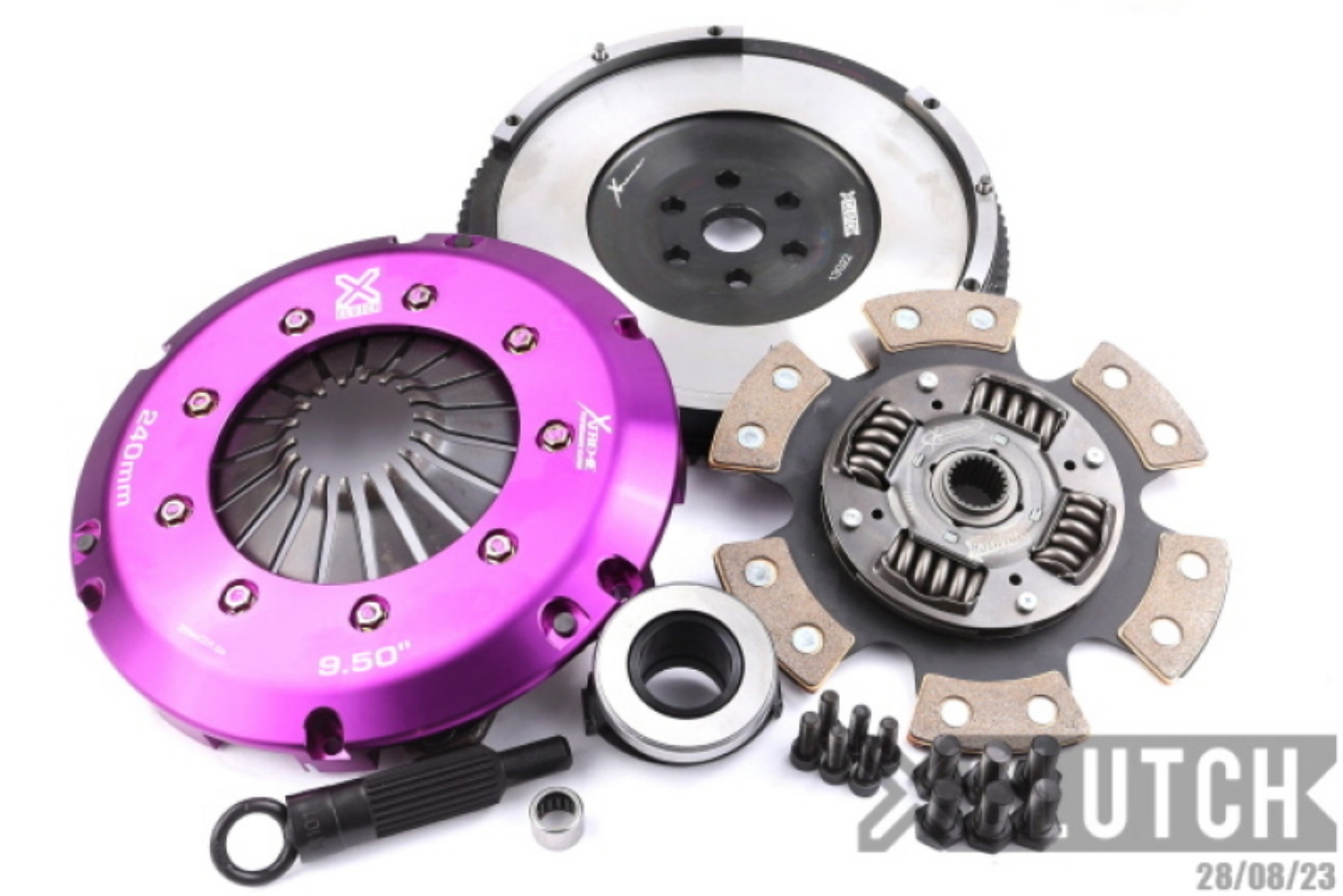 Picture of XClutch 06-07 Mazda Mazdaspeed 3 2-3L Turbo Stage 2R Extra HD Sprung Ceramic Clutch Kit