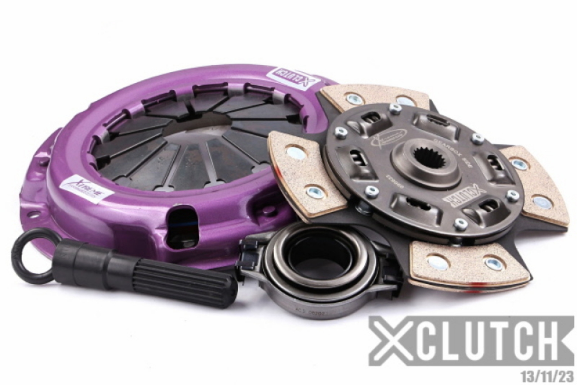 Picture of XClutch 91-93 Nissan NX XE 1-6L Stage 2 Sprung Ceramic Clutch Kit