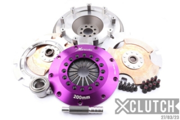 Picture of XClutch 03-06 Nissan 350Z Track 3-5L 8in Twin Solid Ceramic Clutch Kit