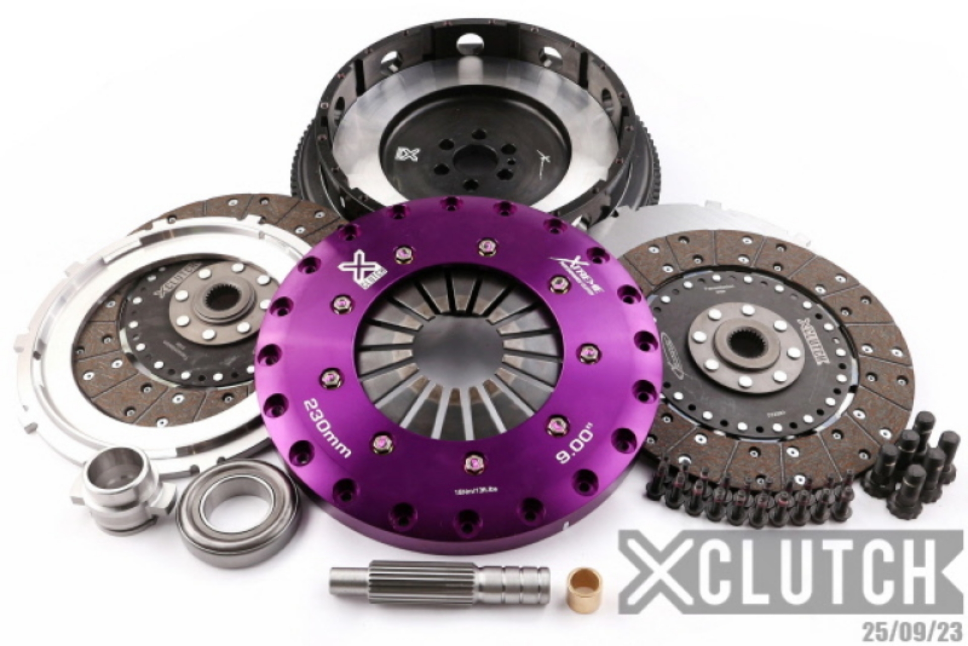 Picture of XClutch 89-94 Nissan Skyline GT-R 2-6L 9in Twin Solid Organic Clutch Kit