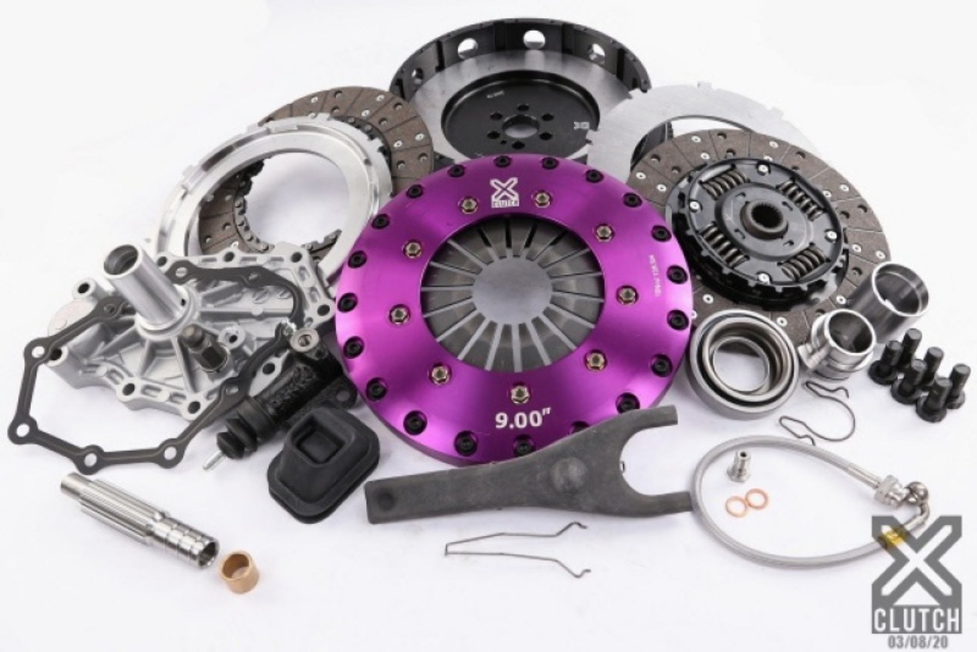 Picture of XClutch 93-98 Nissan Skyline GT-R 2-6L R33 10-5in Twin Sprung Organic Clutch Kit