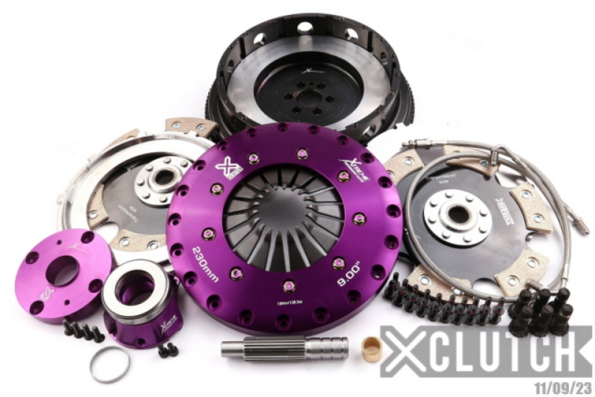Picture of XClutch 99-02 Nissan Skyline GT-R 2-6L 9in Twin Solid Ceramic Clutch Kit
