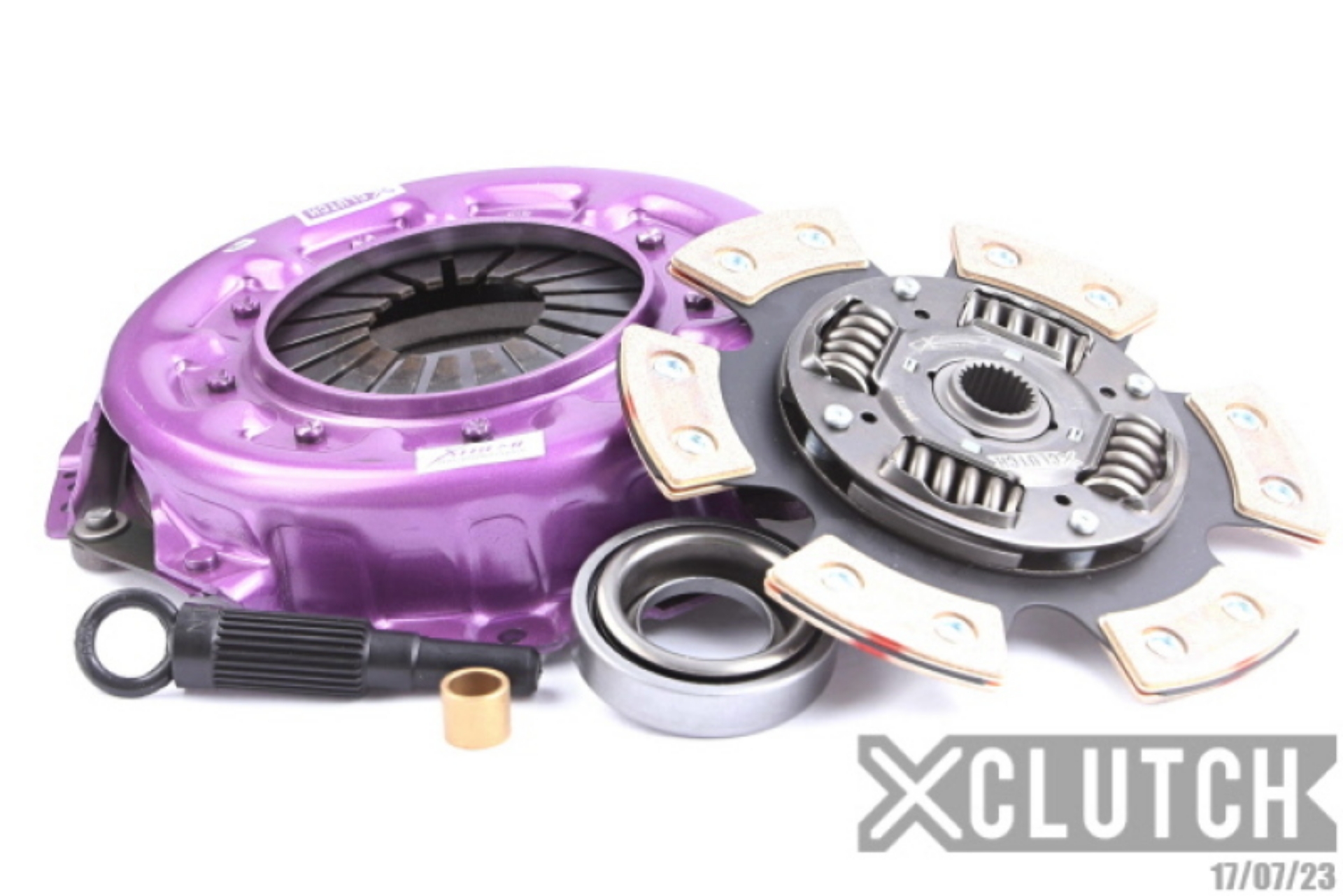 Picture of XClutch 91-98 Nissan 180SX S13 2-0L Stage 2R Extra HD Sprung Ceramic Clutch Kit